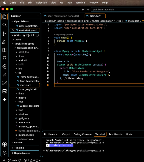 Kode Program main.dart